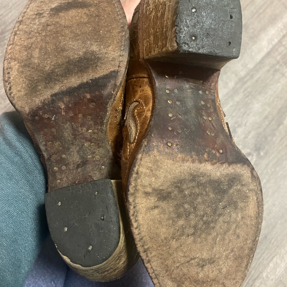 Corral vintage boots with heart bling - Picture 7 of 9